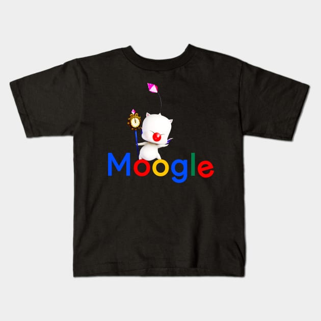 Moogle World Kids T-Shirt by geekmethat